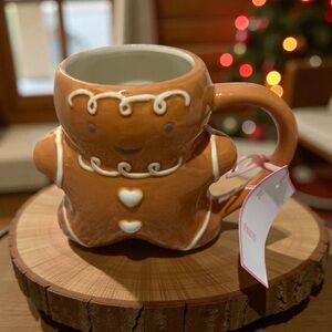 Gingerbread Man Mug - Brown